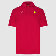 Scuderia Ferrari F1 Polo Mens - Dark Cherry