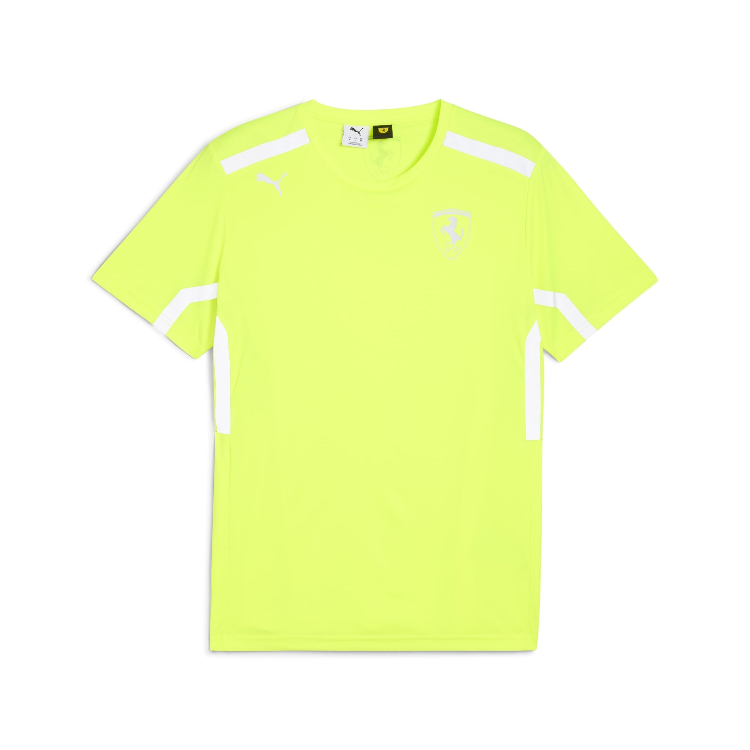 Scuderia Ferrari F1 Set Up Tee Mens - Safety Yellow