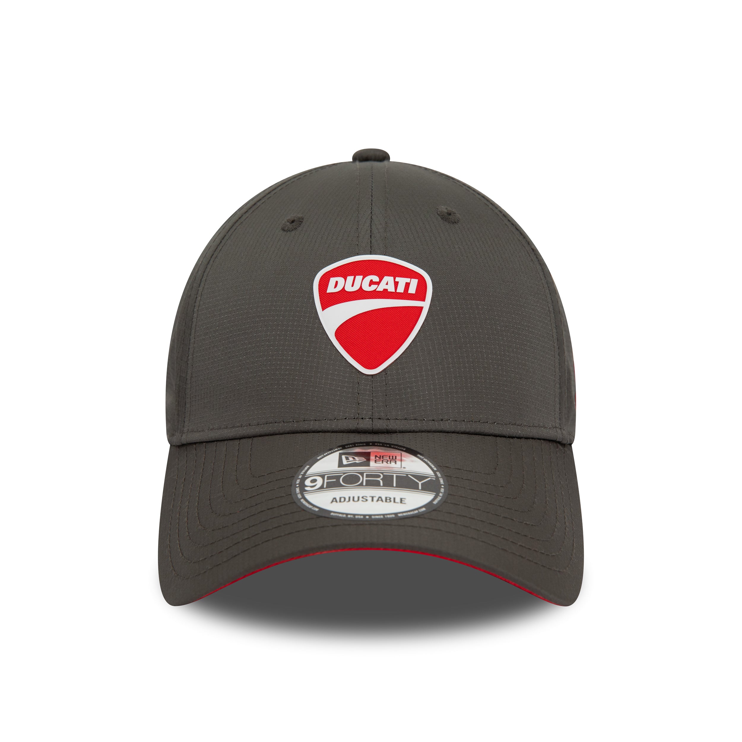 Ducati Ripstop 9Forty Cap Adults - Grey/Scarlet