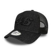 VR46 Denim Trucker Cap Adults - Grainy Black