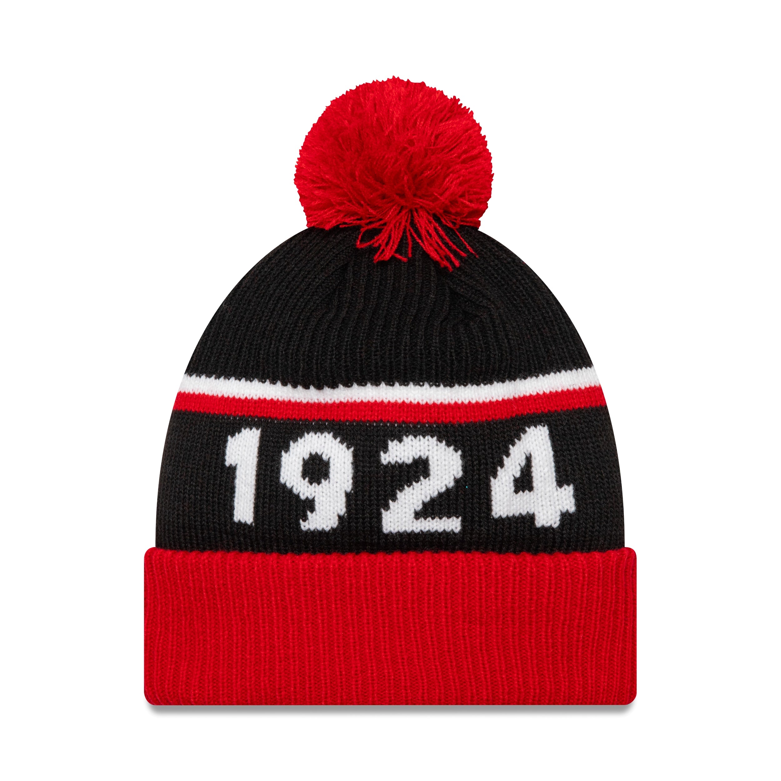 Stade Toulousain Sport Beanie Adults - Scarlet/Black