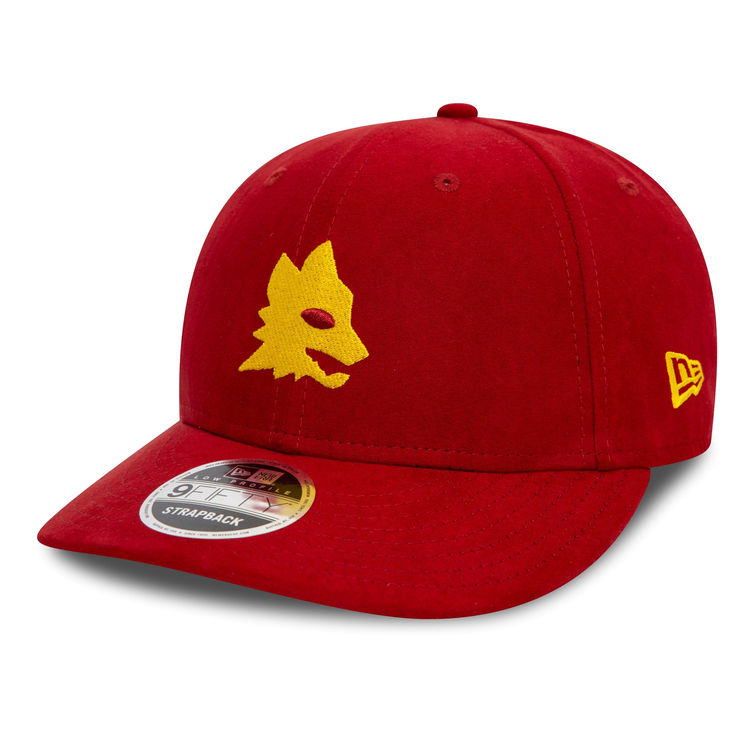 AS Roma Suede 9Fifty Cap LP Adults - Red