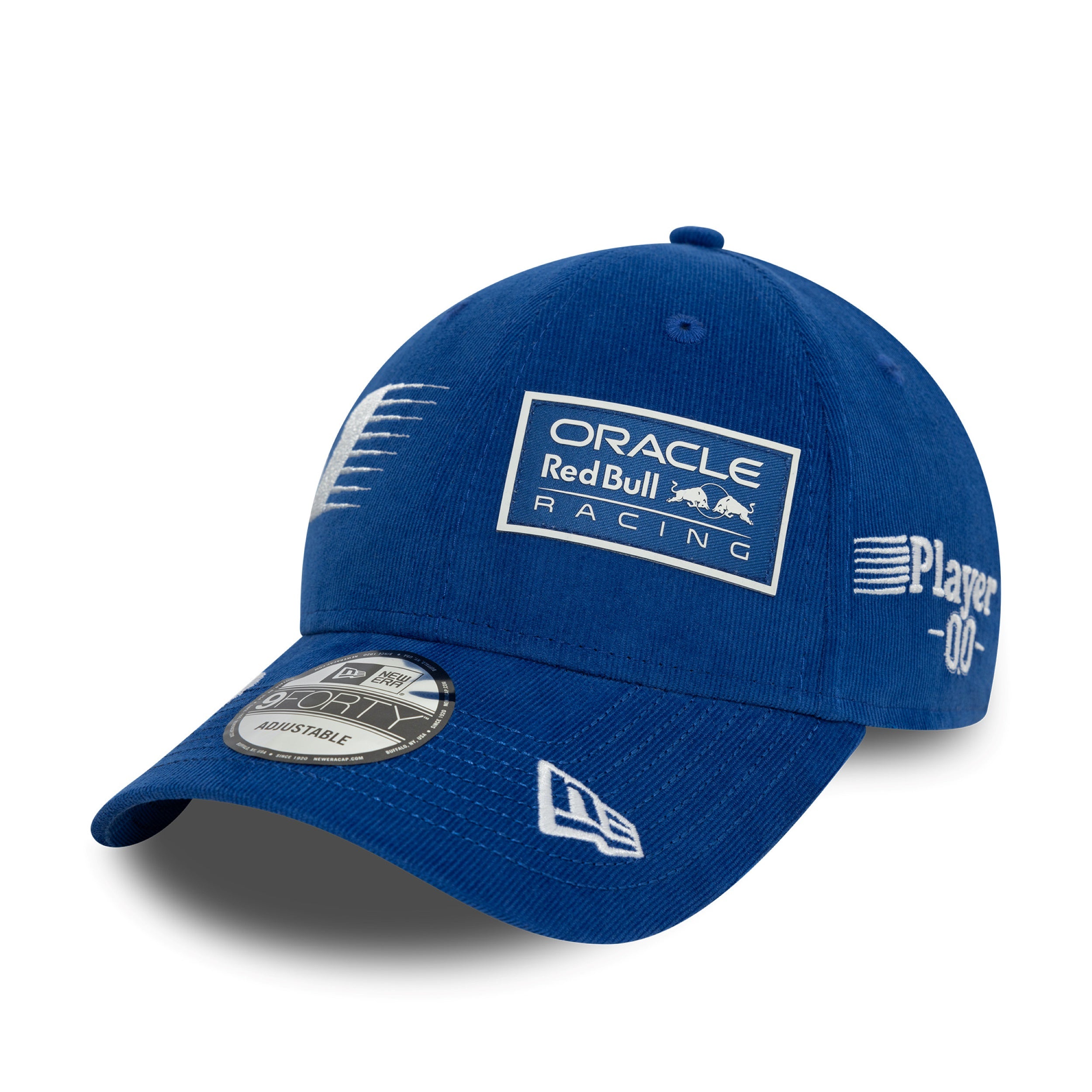 Red Bull Racing F1 Team Max Verstappen Zandvoort Cord 9Forty Cap Adults - Bright Blue