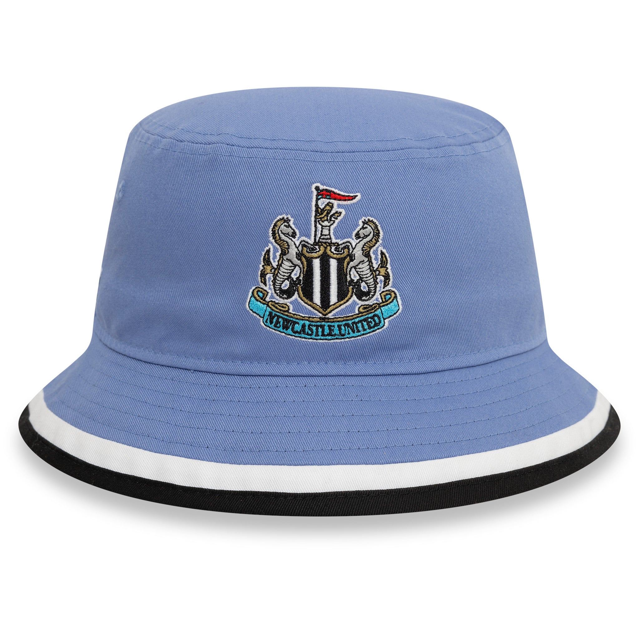 Newcastle United 1996 Retro Bucket Hat Adults - Copen Blue