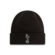 Tottenham Hotspur Iridescent Cuff Beanie Adults - Black