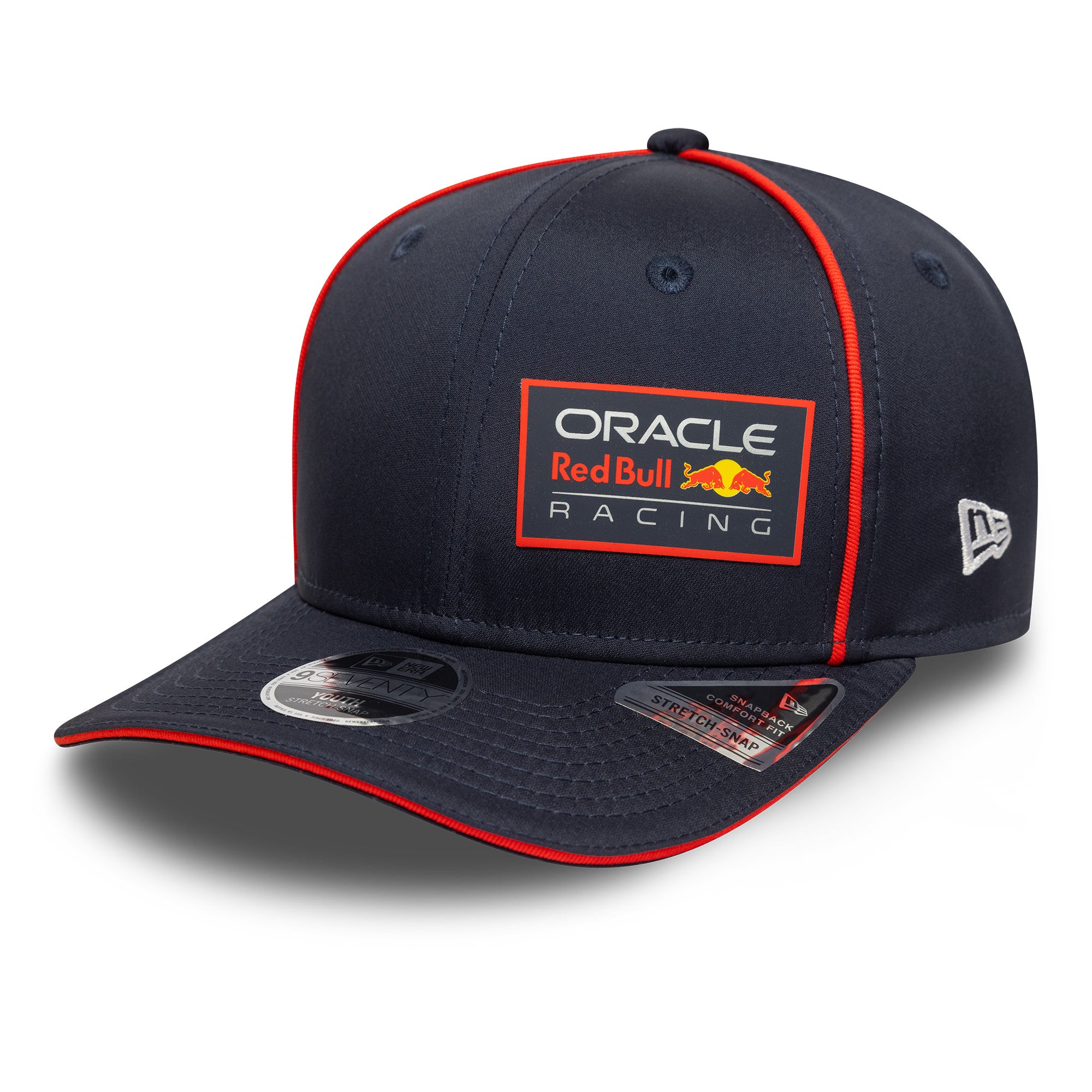Red Bull Racing F1 Team 2025 9Seventy Cap Stretch Snap Kids - Night Sky/Scarlet