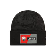 Ducati Team 2026 Wide Cuff Knit Beanie Adults - Black