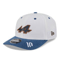 Alpine F1 Team 2025 Austin Pierre Gasly 9Seventy Cap Stretch Snap Adults - Ivory