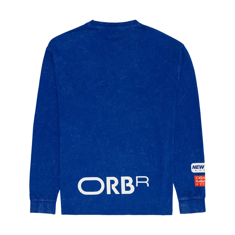 Red Bull Racing F1 Linear Graphic Tee Adults - Medium Blue