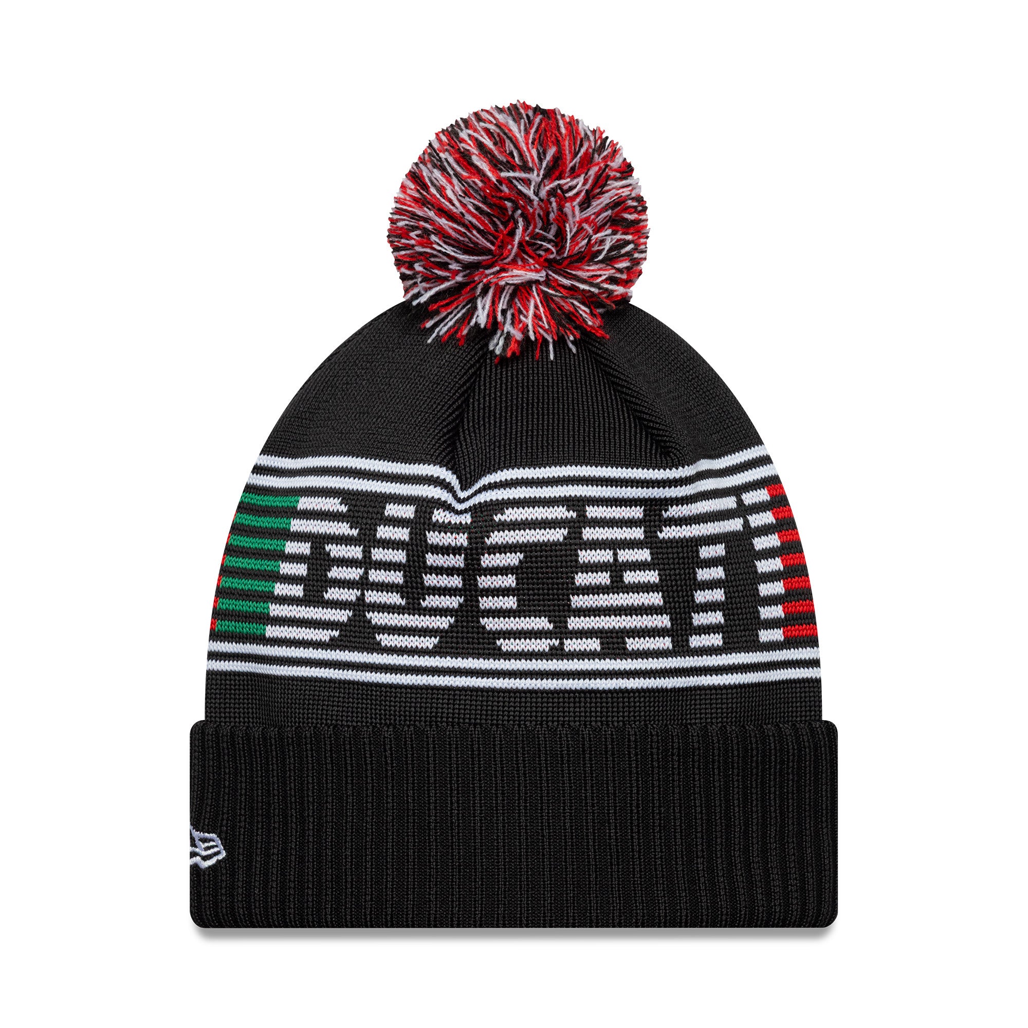 Ducati Cuff Bobble Knit Adults - Black