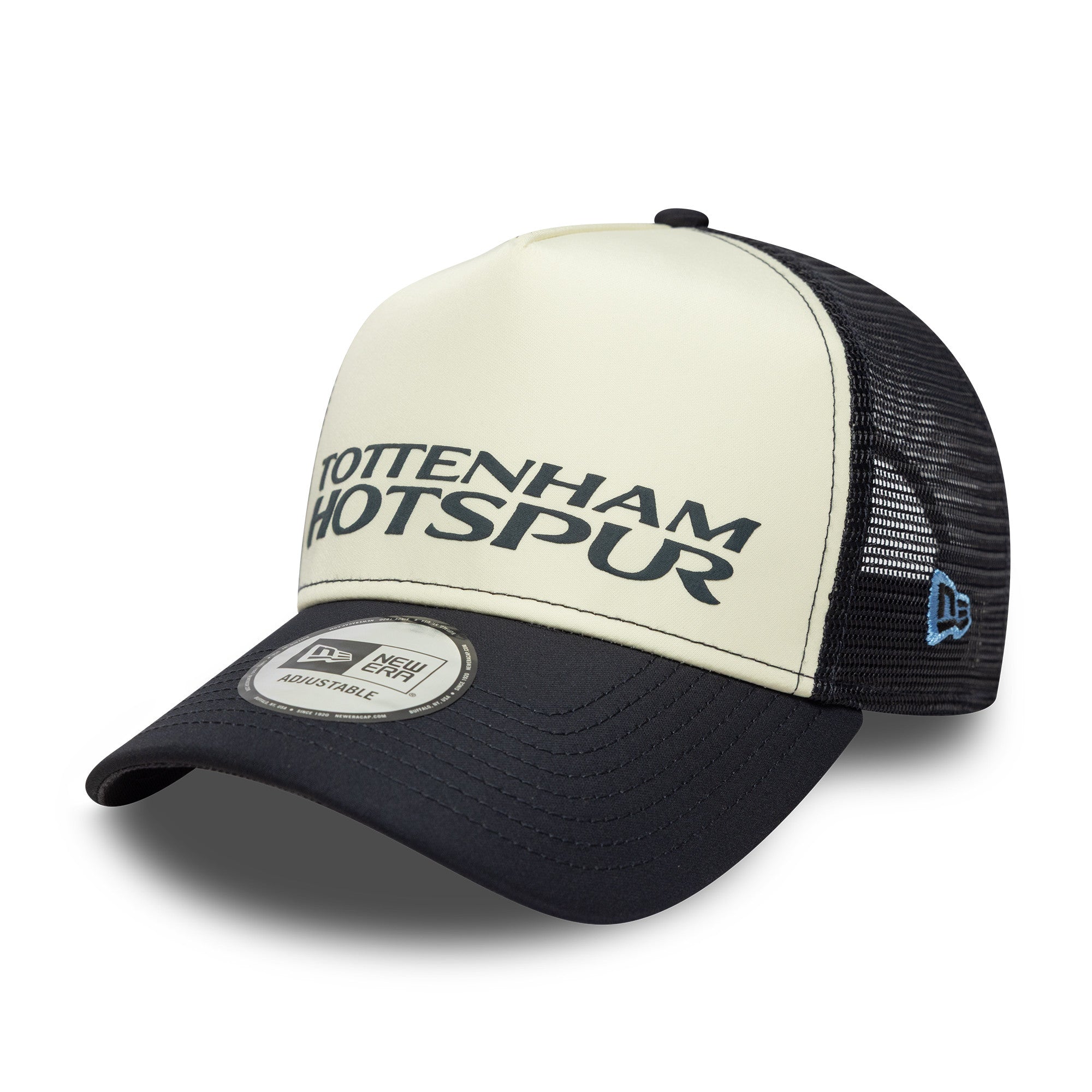 Tottenham Hotspur Puff Word Mark Trucker Cap Adults - Navy
