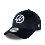 Haas F1 Cord 9Forty Cap Adults - Navy