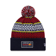 Red Bull Racing F1 Christmas Beanie Adults - Night Sky