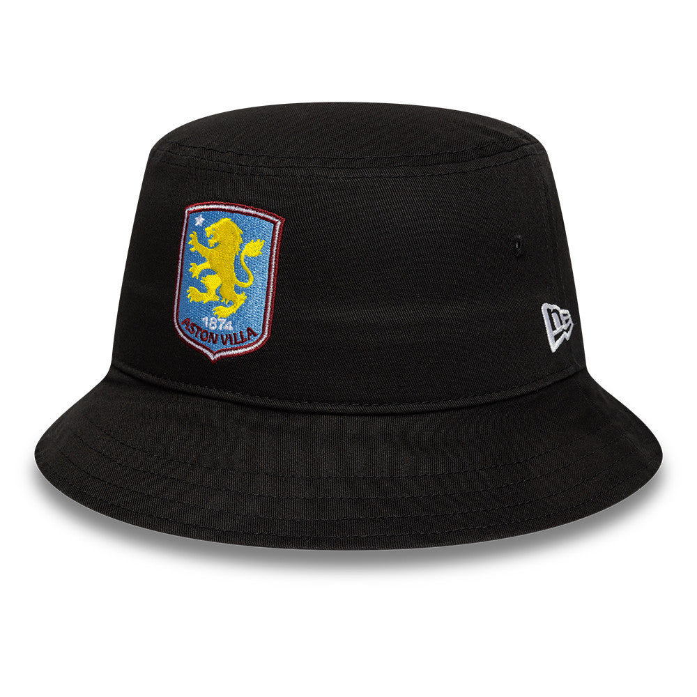 Aston Villa Core Bucket Hat Adults - Black