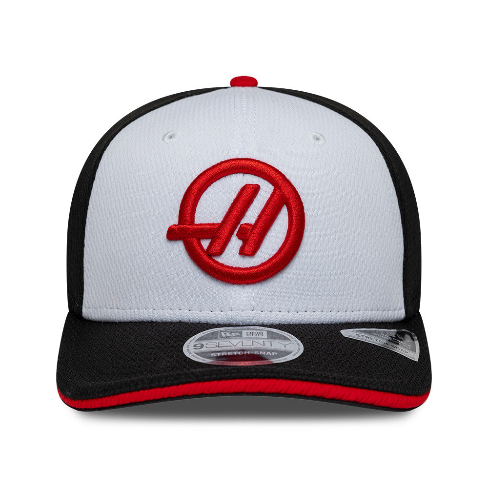 Haas F1 Team 2026 9Seventy Cap Stretch Snap Adults - Black