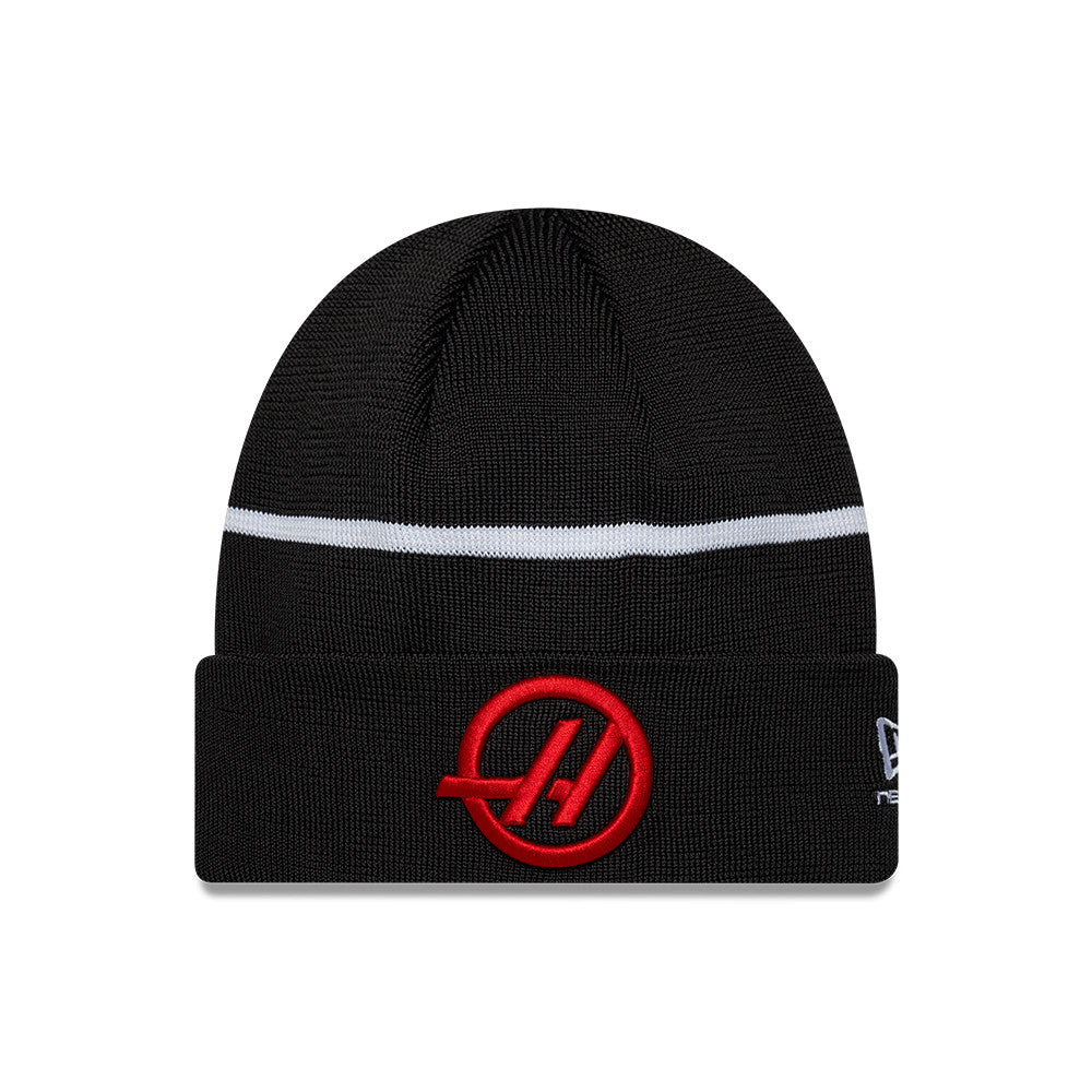 Haas F1 Team 2026 Cuff Beanie Adults - Black