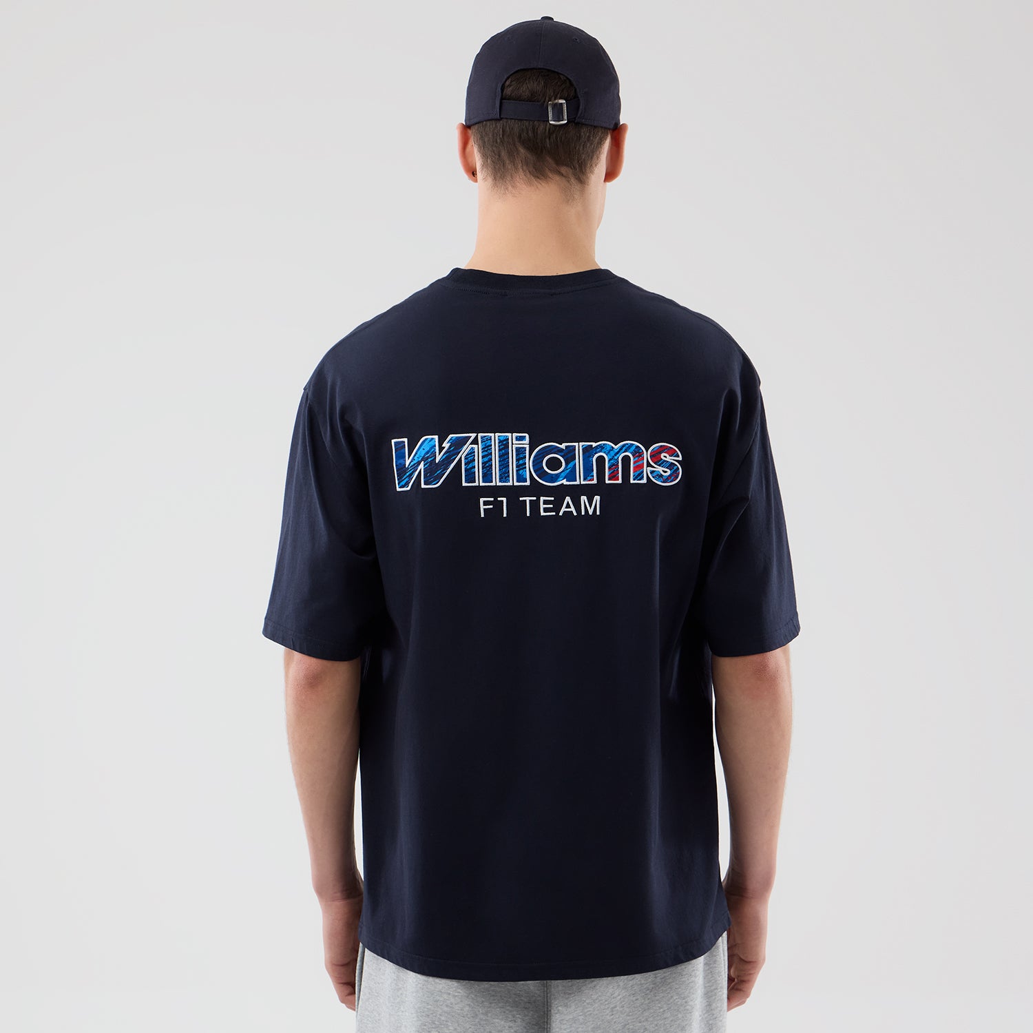Williams F1 Silverstone Oversized Tee Adults - Night Shift Navy