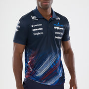 Williams F1 Team 2026 Silverstone Tech Polo Adults - Night Shift Navy