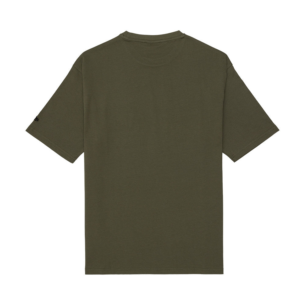 Williams F1 Helmet Graphic Oversized Tee Adults - New Olive
