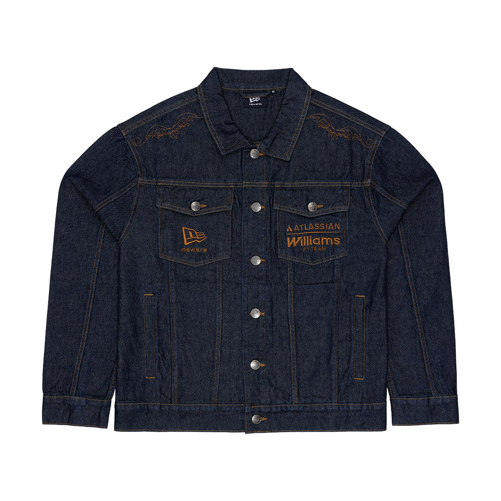 Williams F1 Austin Denim Jacket Adults - Indigo