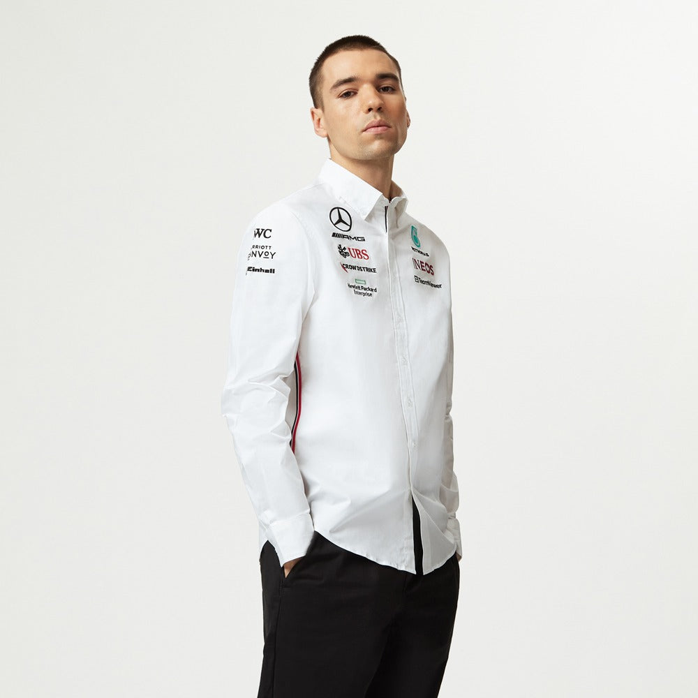 Mercedes AMG Petronas F1 2023 Team Shirt Mens - White