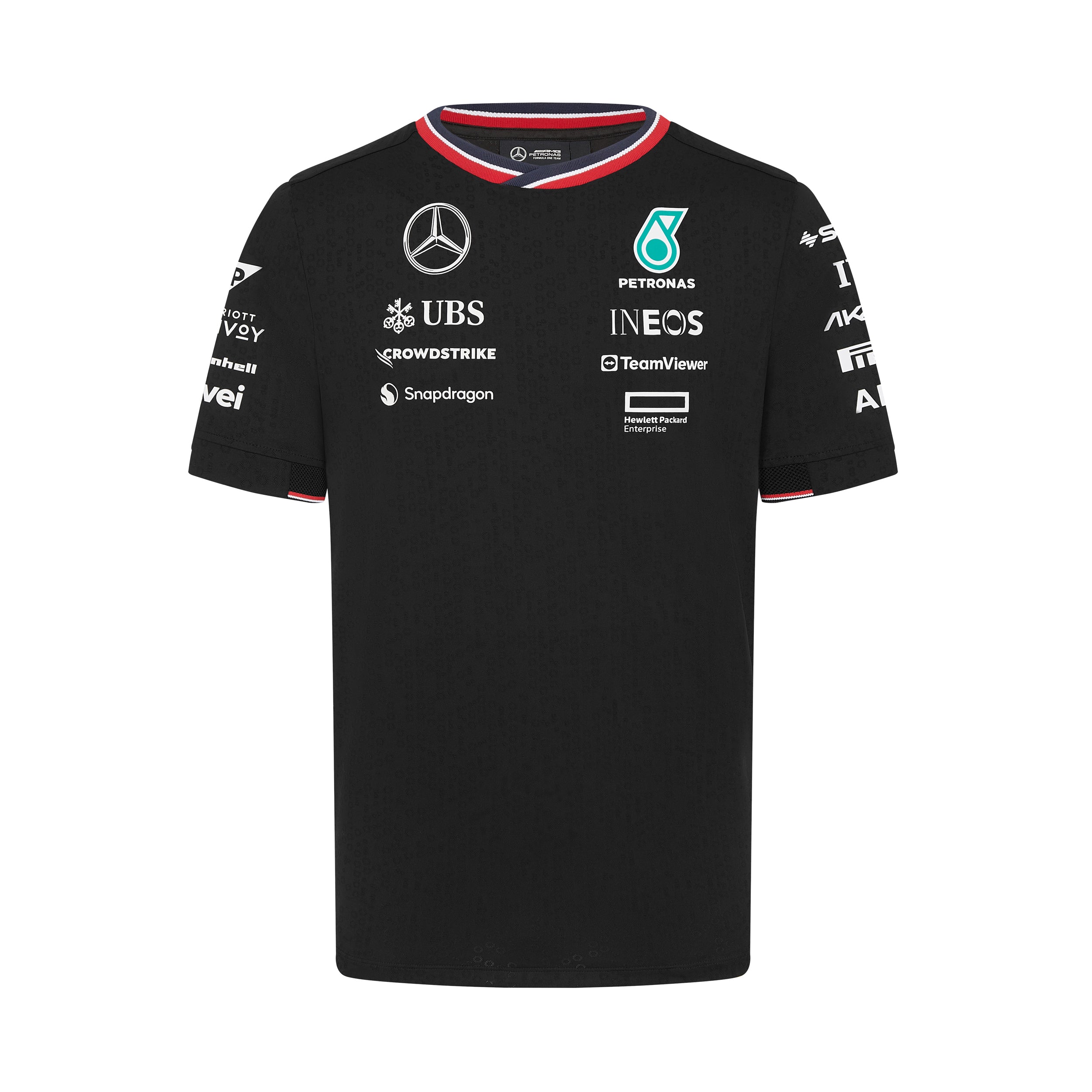Mercedes AMG Petronas F1 Team 2024 Driver Tee Mens - Black
