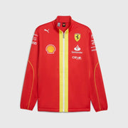 Scuderia Ferrari F1 Team 2024 Softshell Jacket Mens - Burnt Red