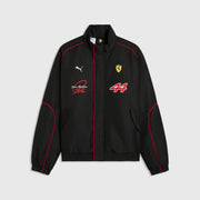 Scuderia Ferrari F1 Driver Lewis Hamilton Racing Jacket Mens - Black