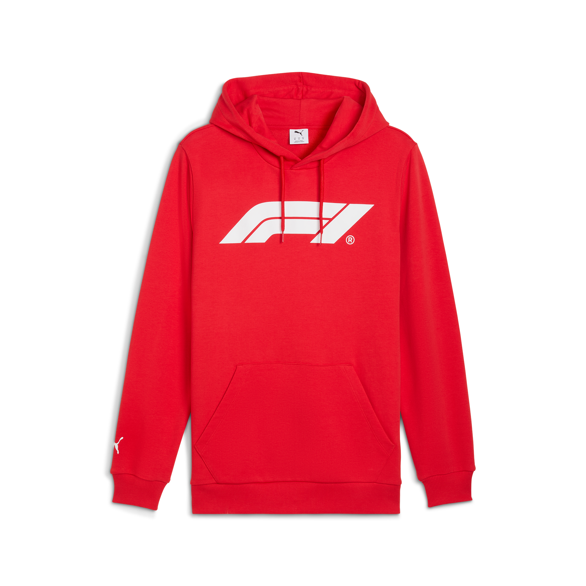 F1 Logo Hoodie Mens - Pop Red
