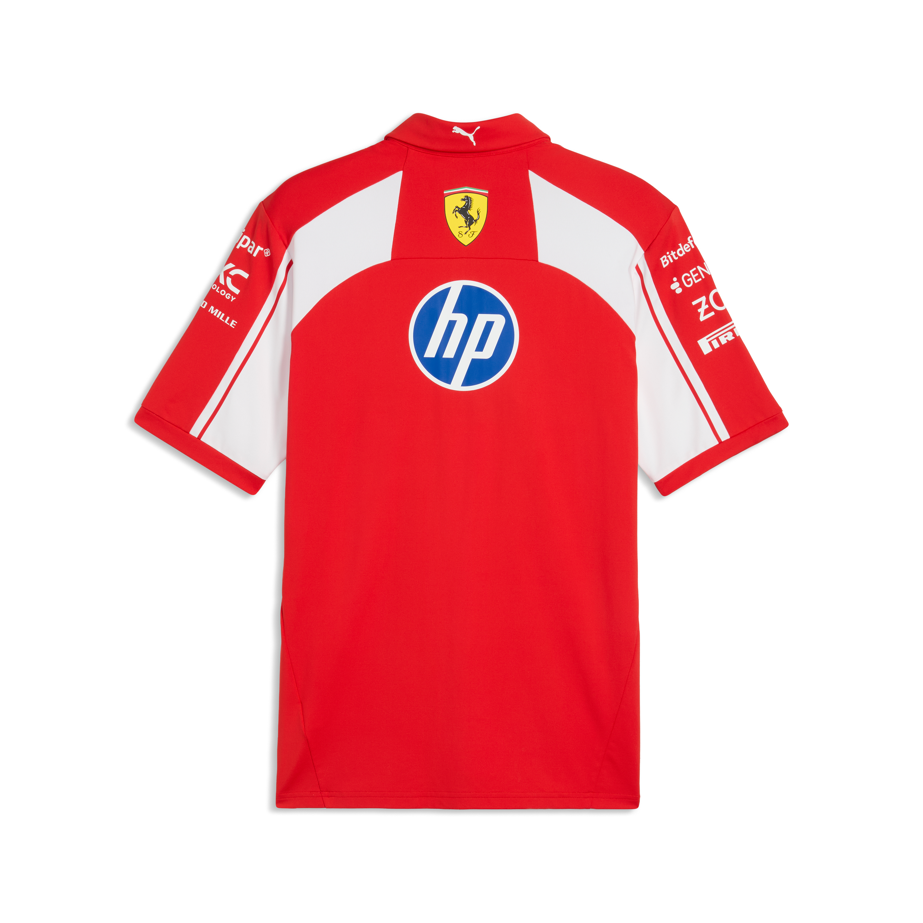 Scuderia Ferrari F1 Team 2026 Authentic Polo Mens - Red