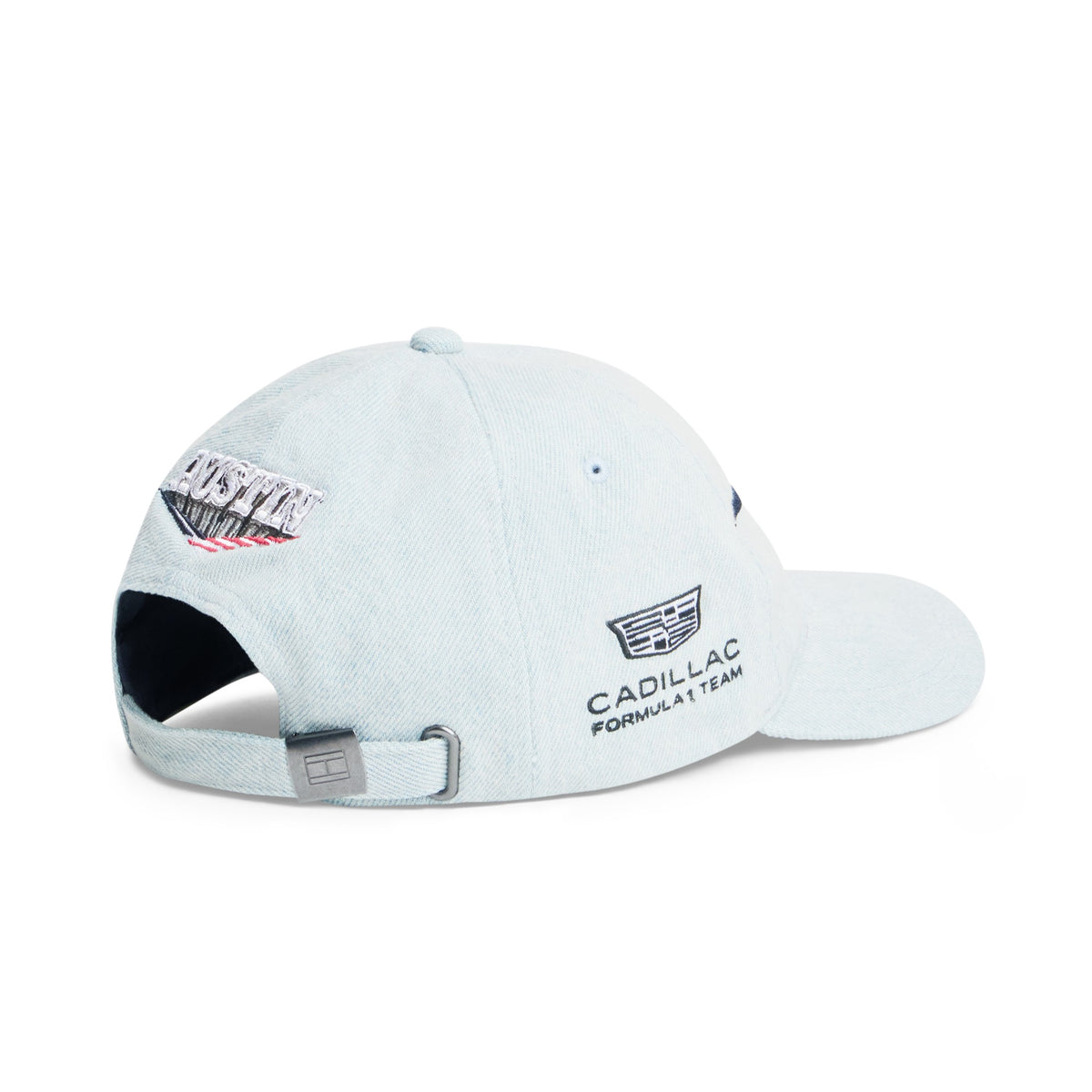 Cadillac F1 Team 2026 X Tommy Hilfiger Austin Special Cap Unisex - Overdyed Silver Denim