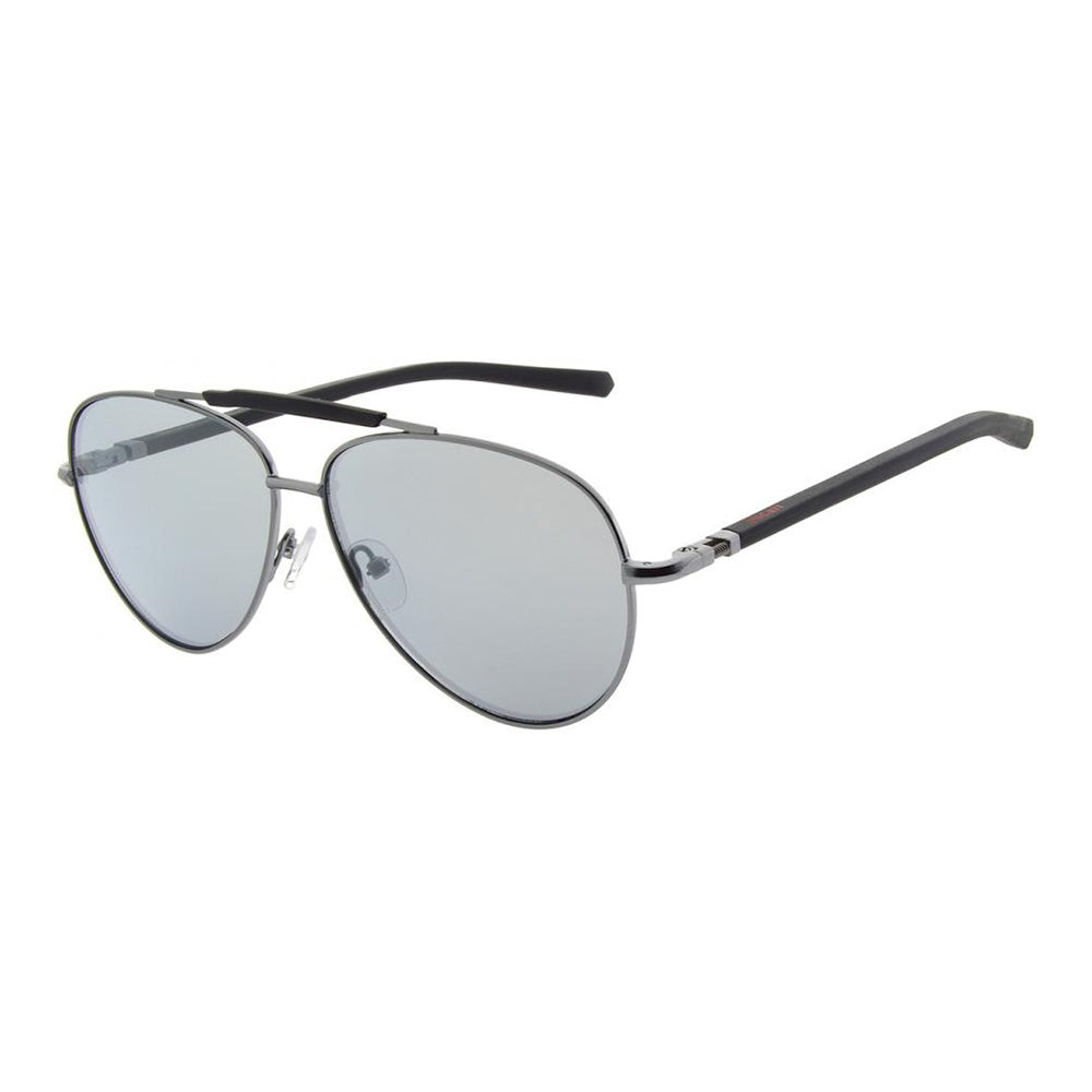 Ducati Metal Full Rim Sunglasses - Dark Red