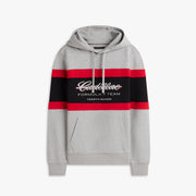 Cadillac F1 X Tommy Hilfiger Panelled Hoodie Mens - Light Grey Heather