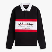 Cadillac F1 X Tommy Hilfiger Panelled Rugby Mens - Black