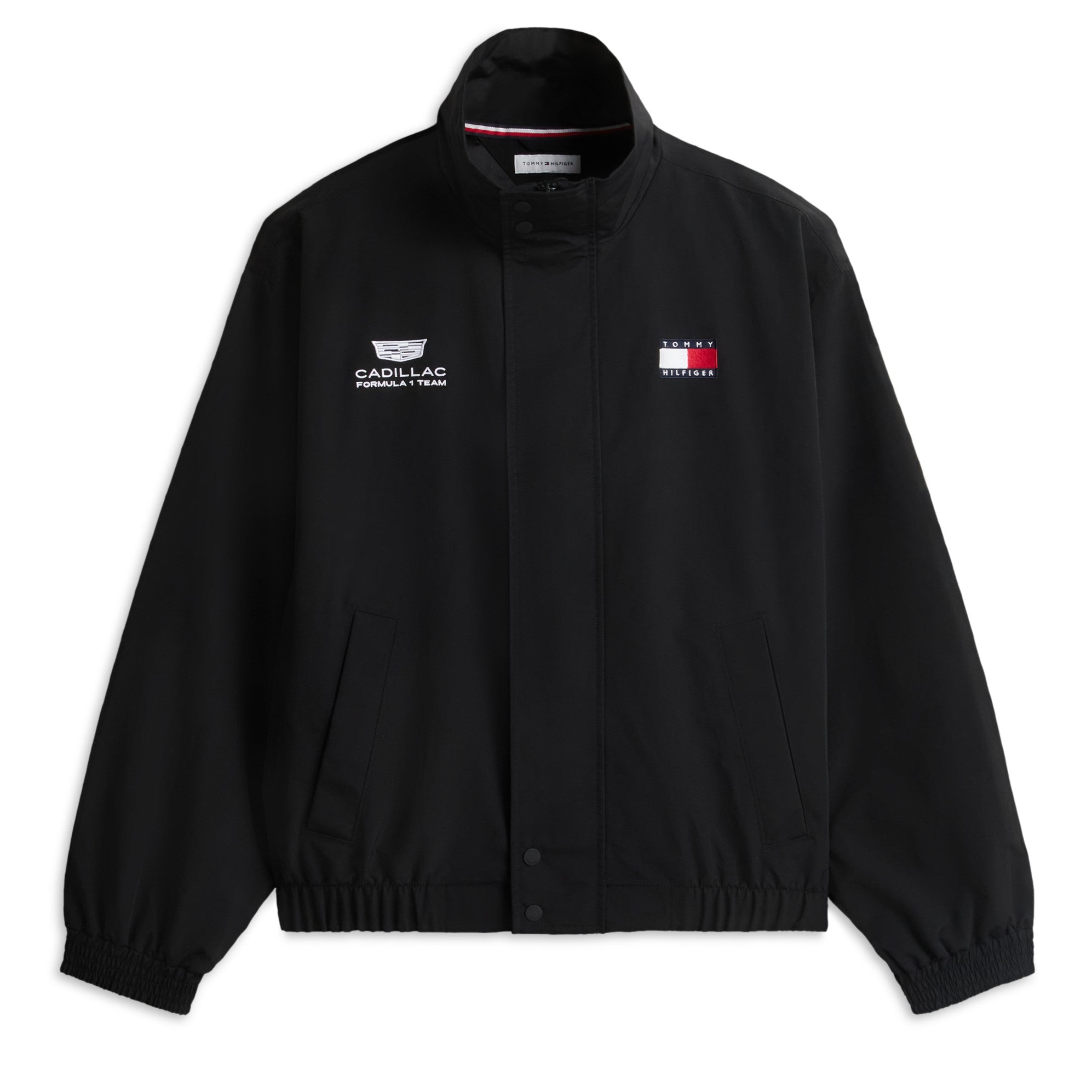 Cadillac F1 X Tommy Hilfiger Graphic Flag Jacket Mens - Black