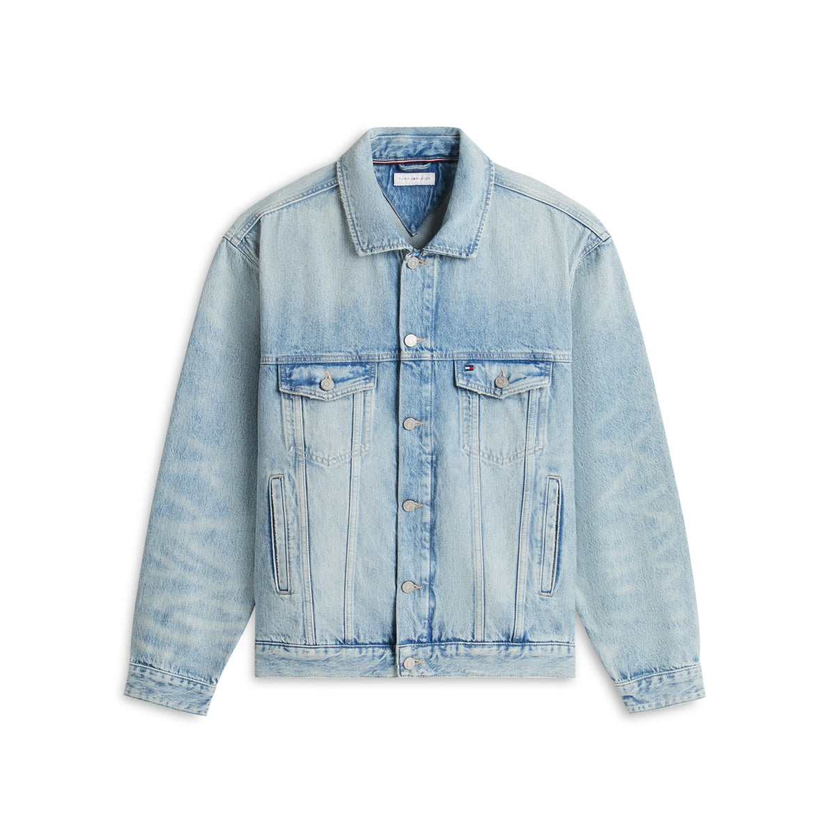 Cadillac F1 X Tommy Hilfiger Austin Jacket Mens - Light Wash Denim
