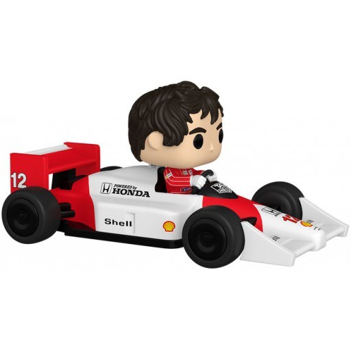 Funko Pop! #12 McLaren F1 Team Ayrton Senna Formula 1 Car Mini Figure - Red