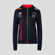 Red Bull Racing F1 2023 Team Full Zip Hoodie Womens - Night Sky