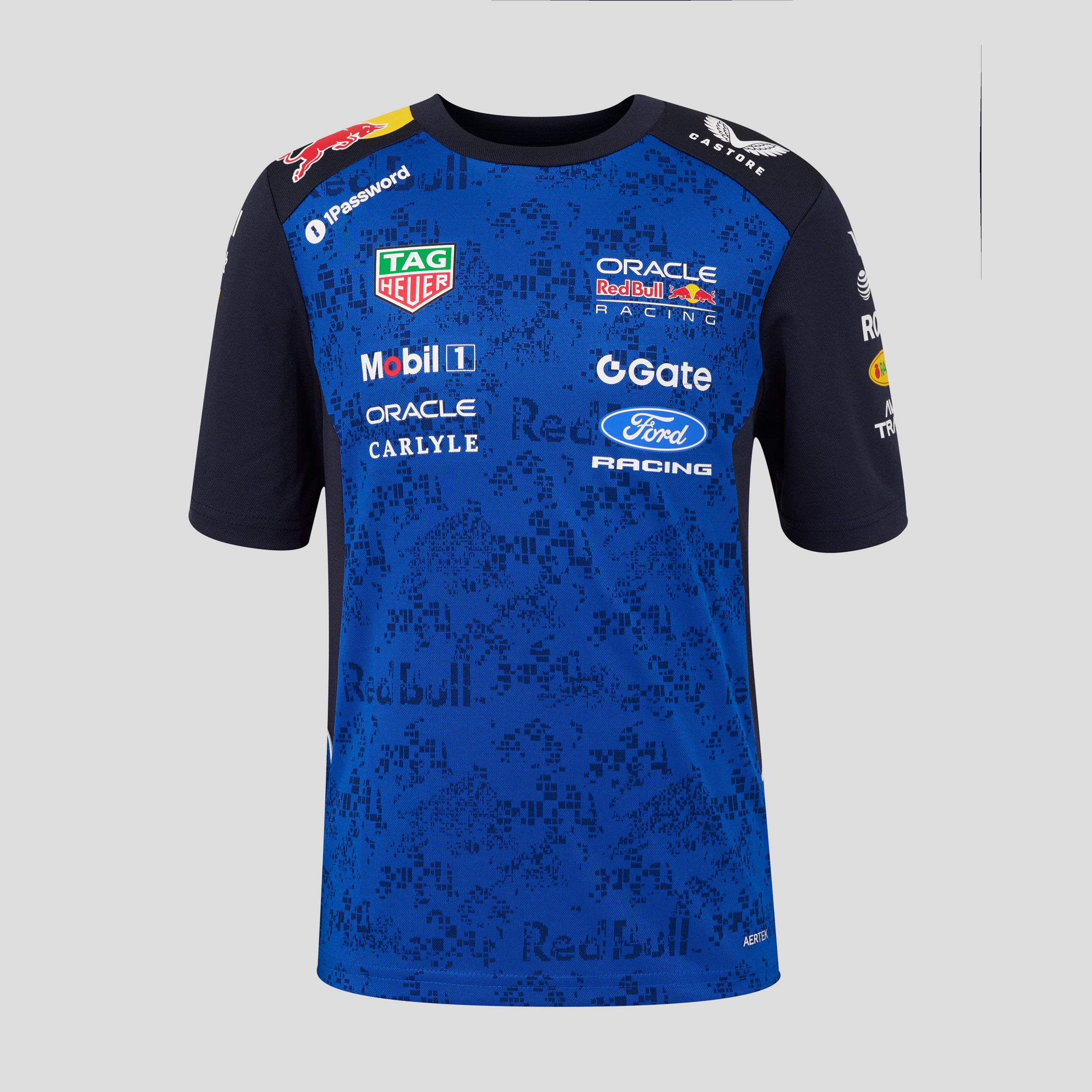 Red Bull Racing F1 Team 2026 Set Up Tee Kids - Night Sky / Surf The Web