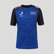 Red Bull Racing F1 Team 2026 T-Shirt Driver Max Verstappen Kids - Night Sky / Surf The Web