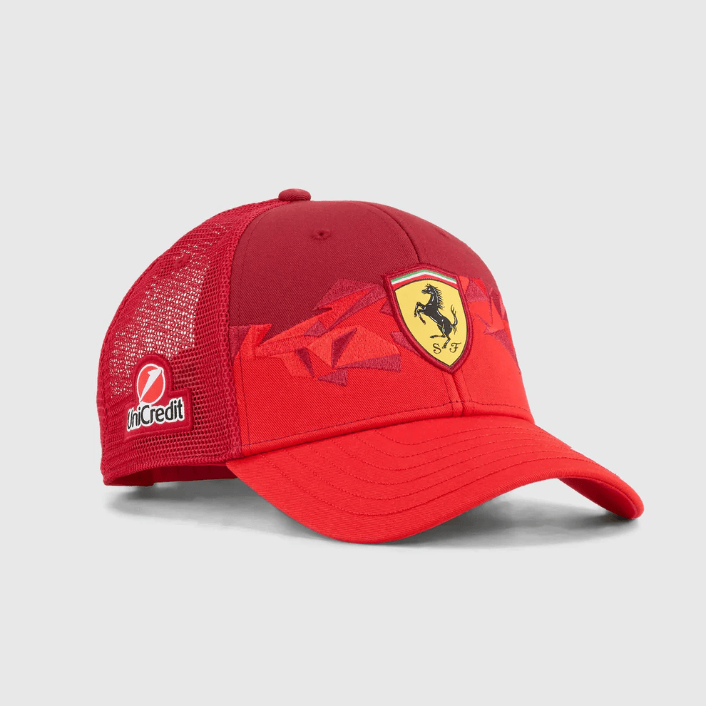 Scuderia Ferrari F1 Team 2025 Special Edition Vegas Baseball Cap Unisex - Red